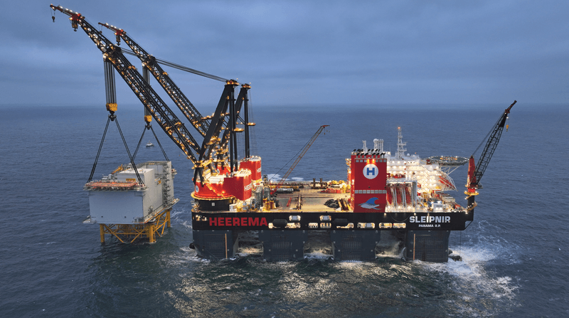 Dogger Bank C substation platform