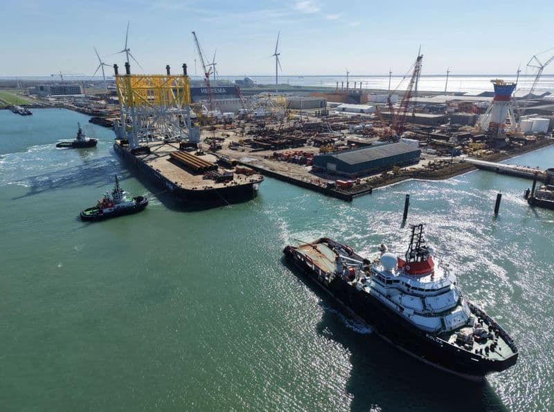 Sleipnir Installs First Hornsea 3 Offshore Substation Jacket Foundation