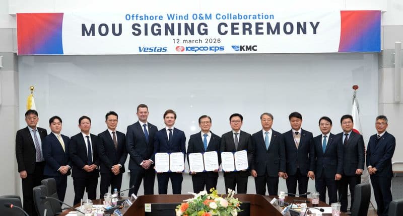 Vestas, Korean Companies Team Up to Strengthen Offshore Wind O&M Capabilities