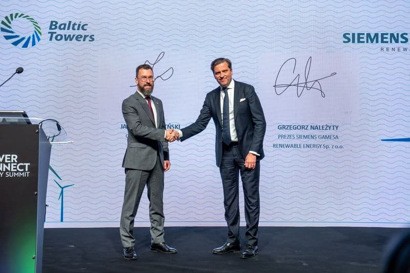 Siemens Gamesa Orders Baltica 2 Wind Turbine Towers from Polish Manufacturer