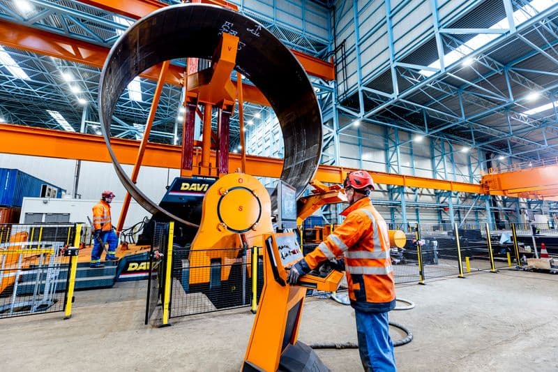 Davi Rolling Technology Powers Sif Group’s Manufacturing Ramp-Up at Maasvlakte II