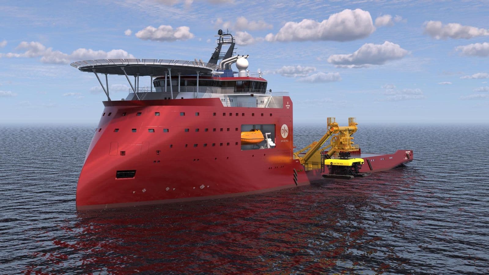 One New and One Converted Trenching Support Vessel to Enrich Jan De Nul’s Fleet