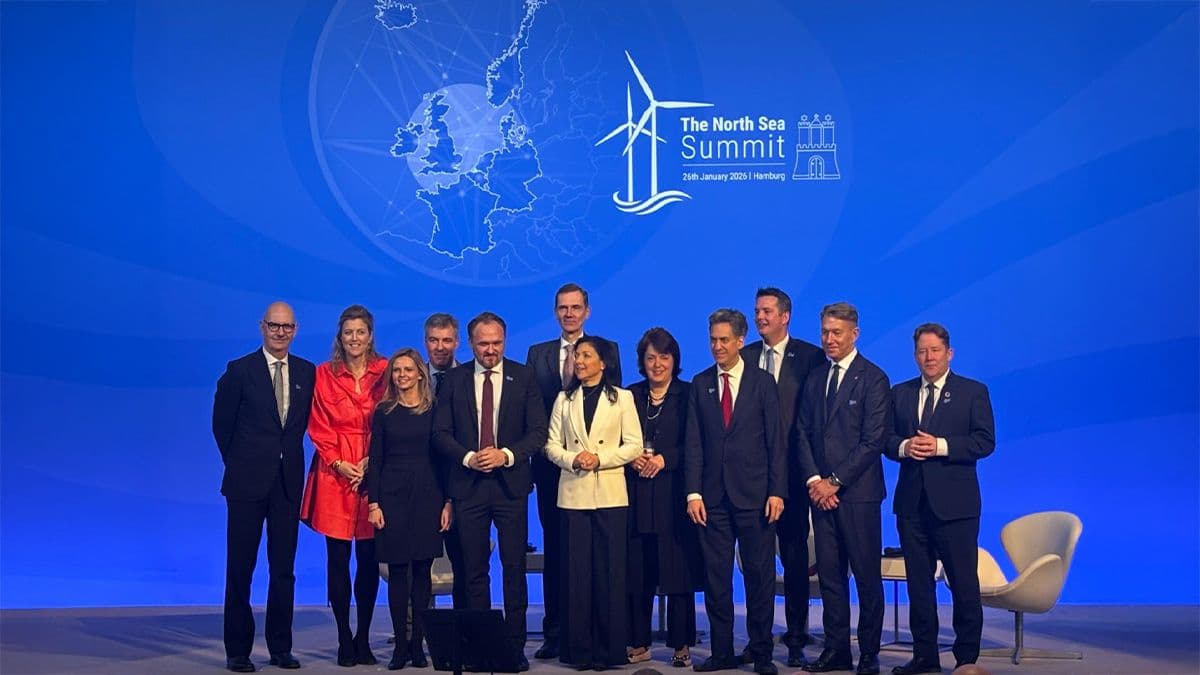Hamburg Declaration: North Sea Countries Target 100 GW of Cross-Border Offshore Wind, Boost to Offshore Hydrogen
