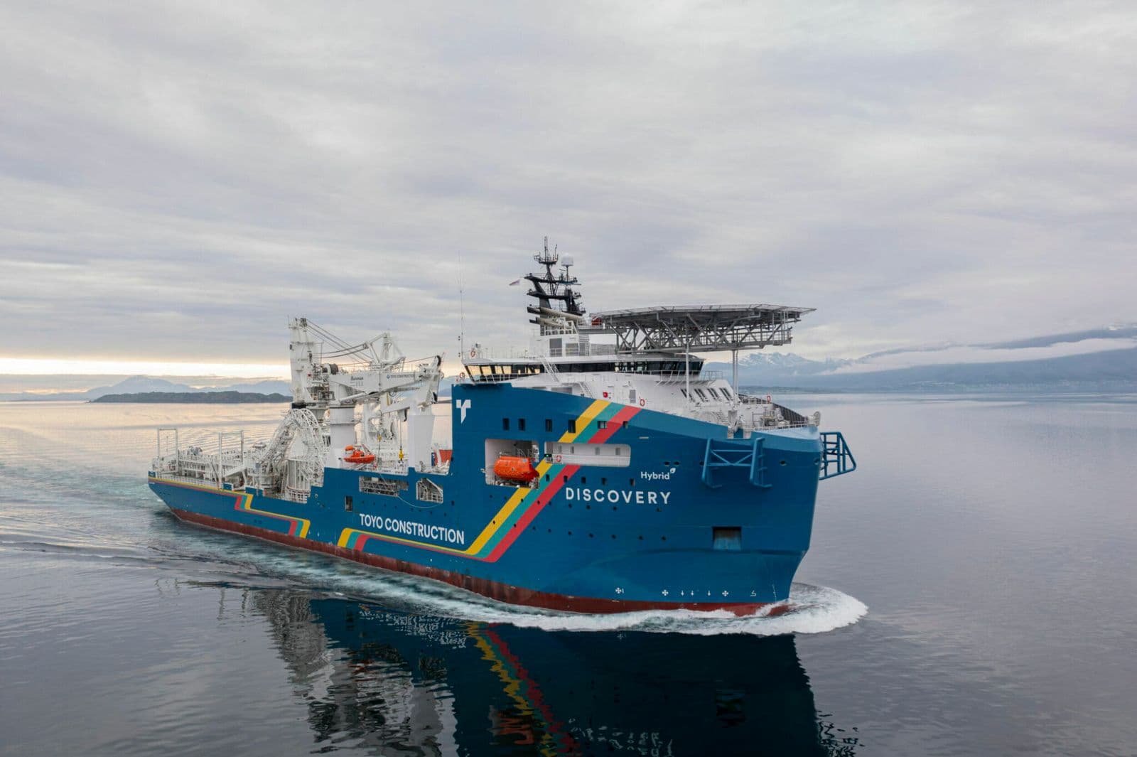 VARD Delivers Japan-Bound Hybrid Construction and Cable Laying Vessel