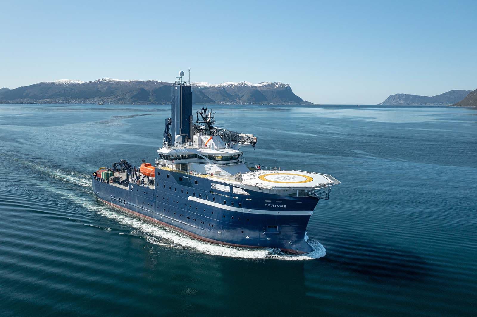 RWE, TotalEnergies Charter Purus CSOV for Dutch Offshore Wind Farm