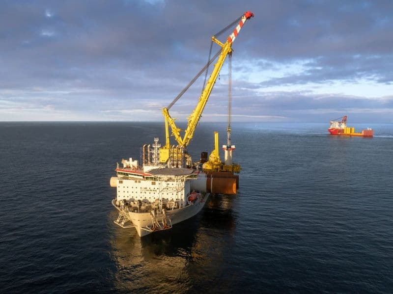 All Monopiles Installed at Inch Cape Offshore Wind Farm
