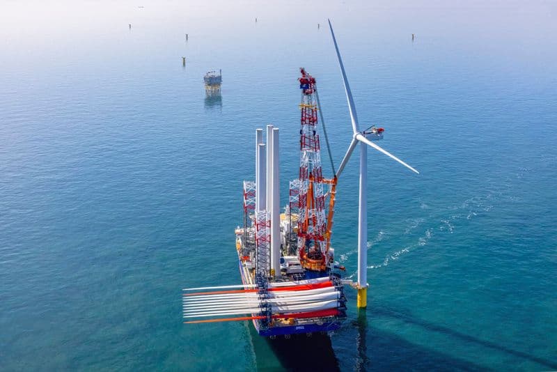 First Wind Turbine Installed at Hollandse Kust West VI Site
