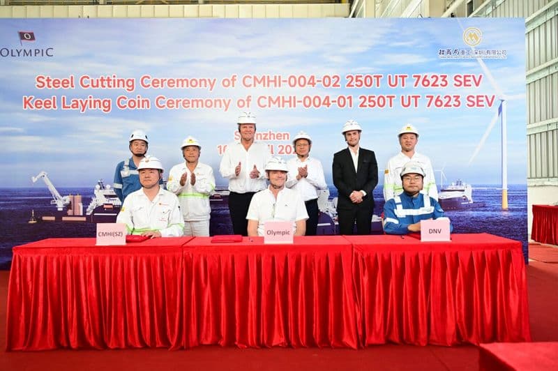Olympic Subsea’s Methanol-Ready Vessel Duo Enters Construction