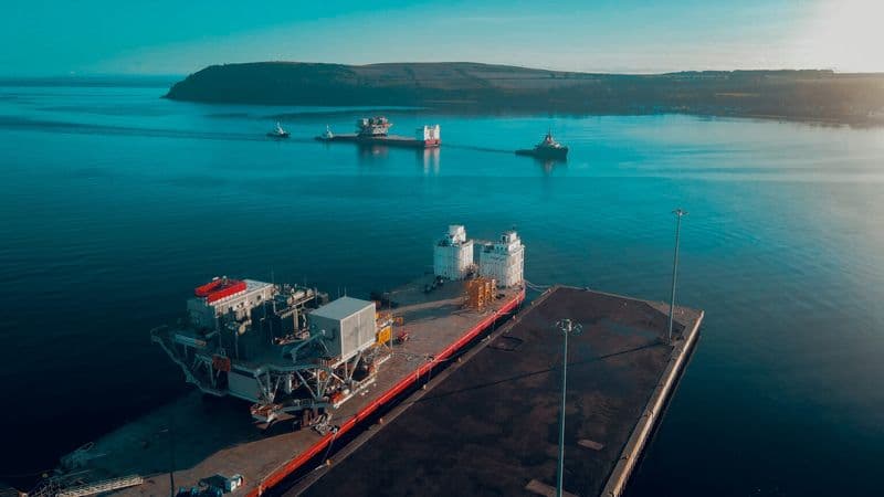 Moray West offshore substation