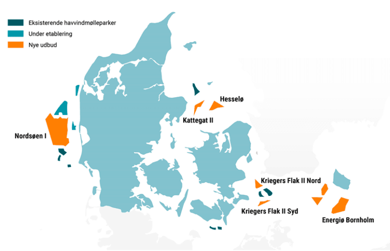 Energinet Awards EUR 19.8 Million in Contracts for Studies of Denmark’s New Offshore Wind Areas