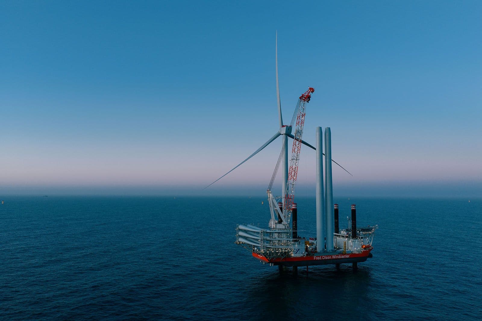 Turbine Installation at Thor Offshore Wind Farm Reaches Halfway Point