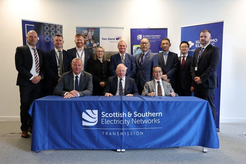 Van Oord and Sumitomo Sign HVDC Subsea Cable Systems Deal with SSEN Transmission